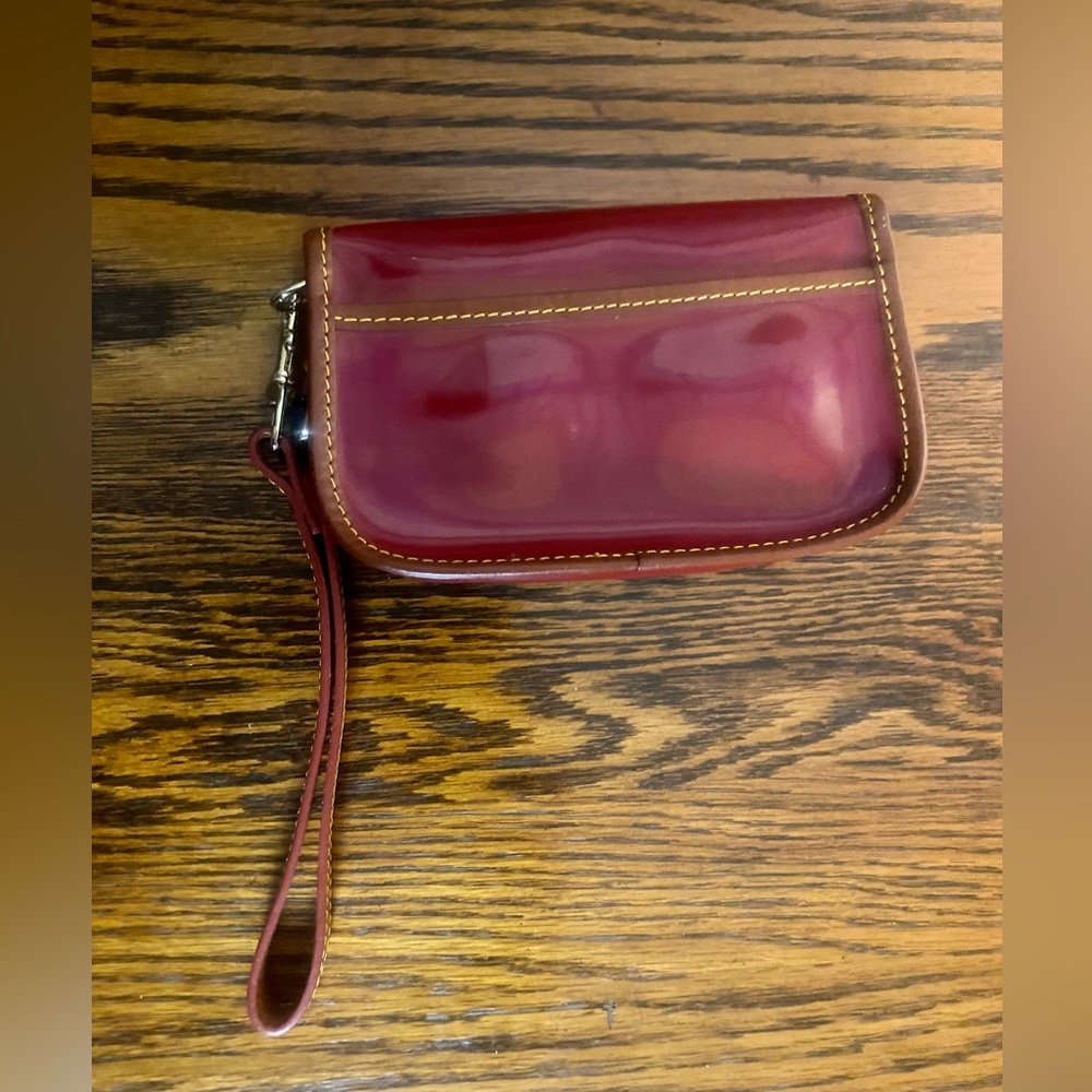 Dooney & Bourke Preppy Oncour Cabriolet Flap Wristlet - Picture 3 of 10